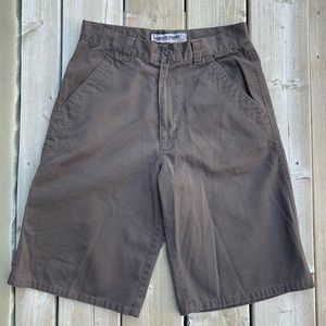 Industrial Gear Vintage Brown Walking Shorts Size 30